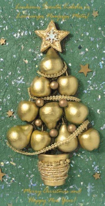 Kalėdinis Atvirukas 6002