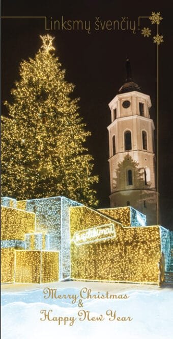 Kalėdinis Atvirukas 7757
