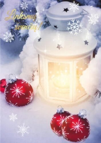 Kalėdinis Atvirukas (105x148mm) 7499