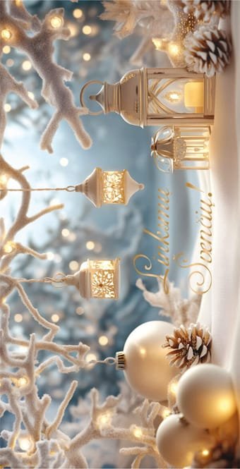 Kalėdinis Naujametinis Atvirukas 7838