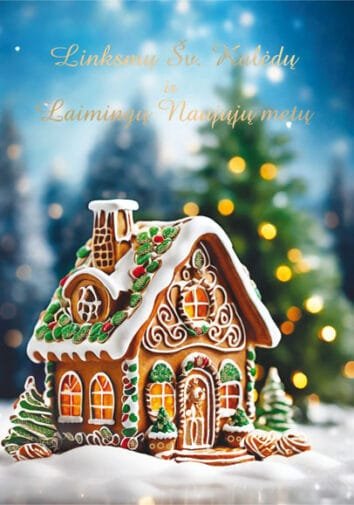 Kalėdinis Atvirukas (105x148mm) 7851