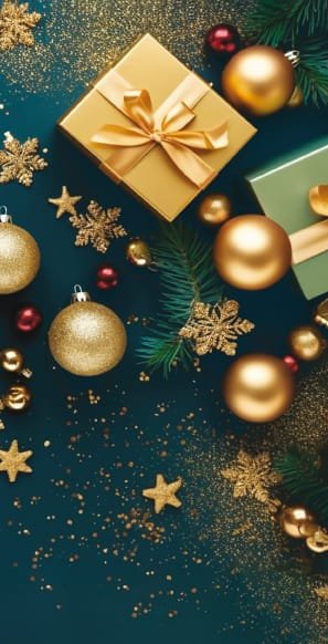 Kalėdinis Naujametinis atvirukas 7920