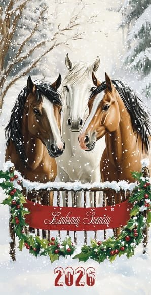 Kalėdinis Naujametinis atvirukas 7933