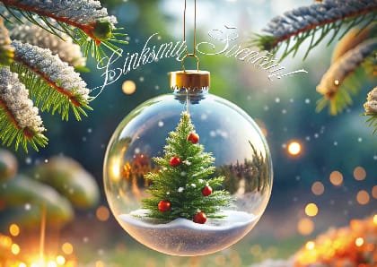 Kalėdiniai Naujametiniai atvirukai 7938_